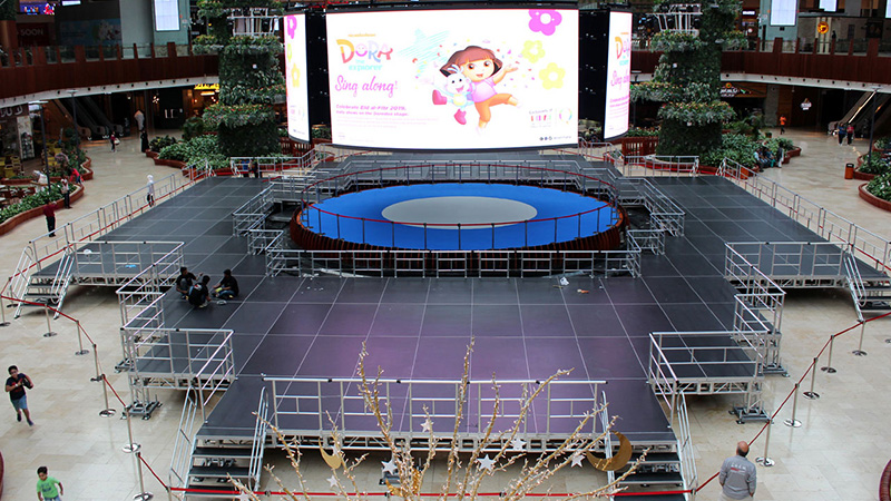 Mall Fountain Stage Project, Dubai